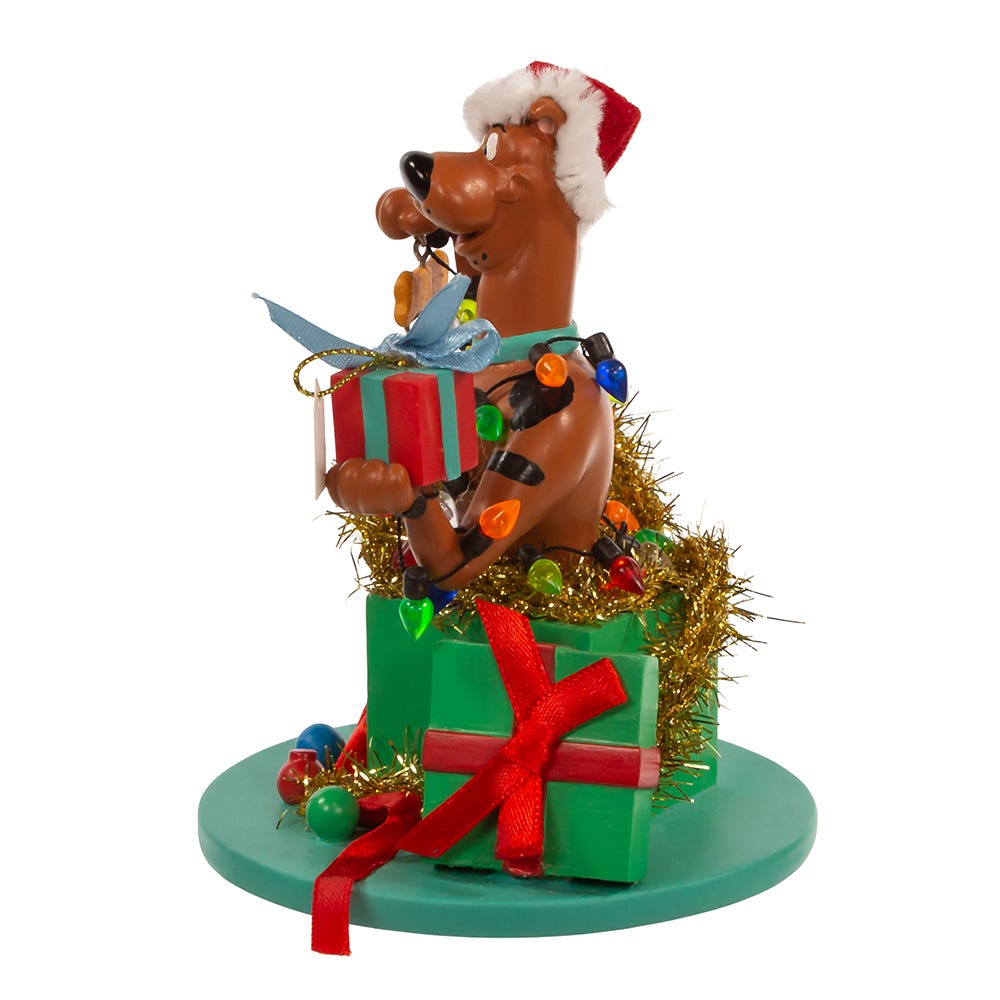 Kurt Adler 5-Inch Foam Mache Scooby Doo In Present